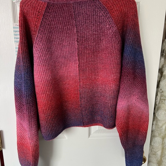 By Anthropologie Ombré Popover Turtleneck Sweater - Picture 5 of 7
